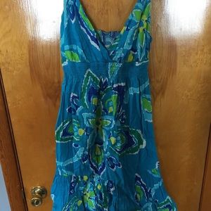 Never worn Color Splash Empire V neck dress